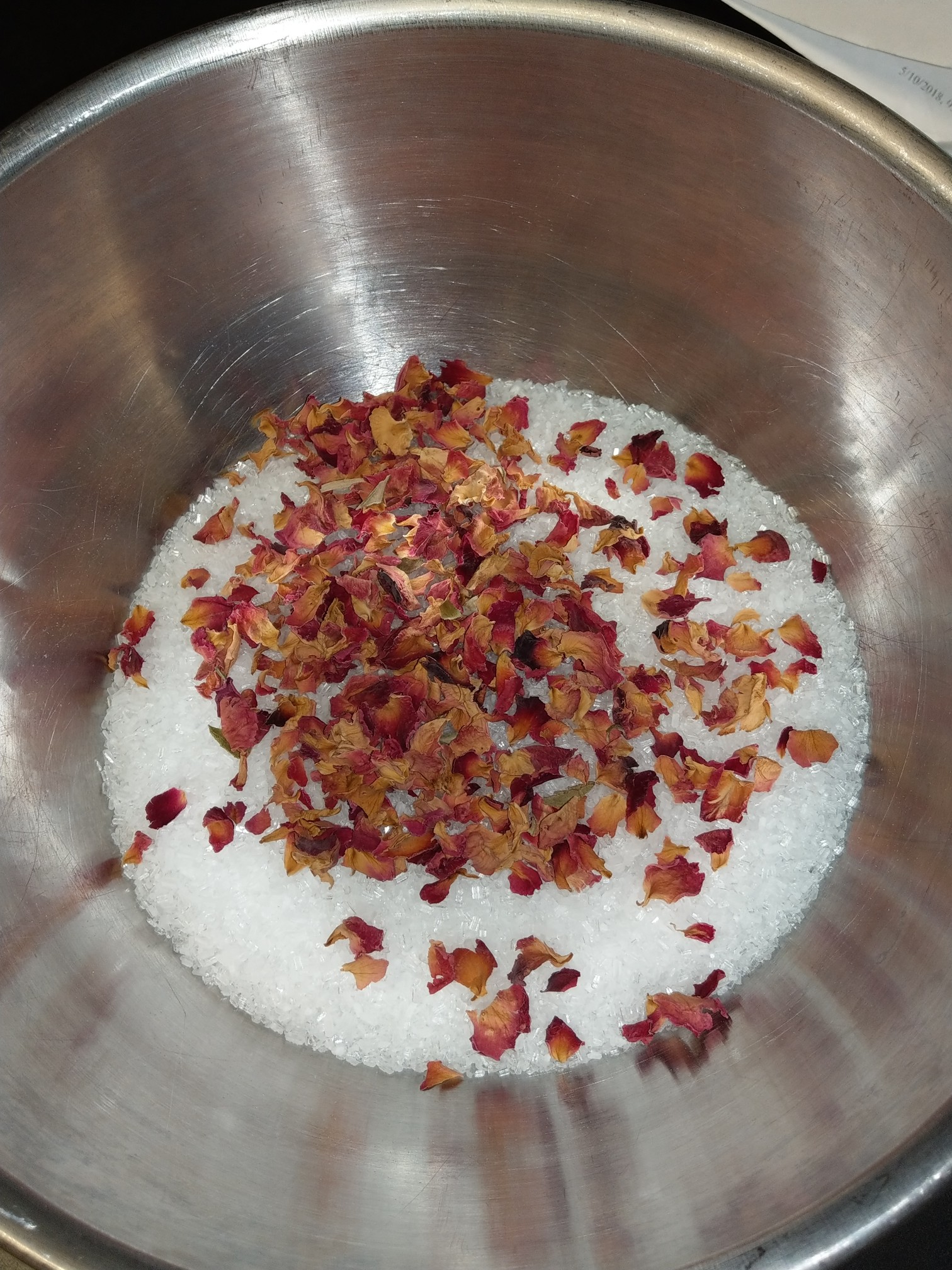 Homemade Christmas Gifts: Scented Bath Salts 1