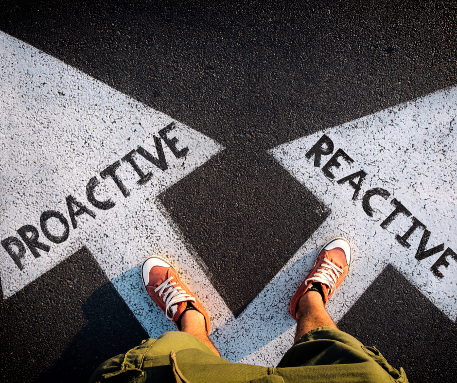 4 steps to help you become more proactive in life! 3