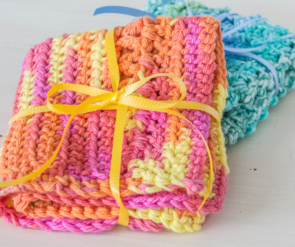 Homemade Christmas Gifts: Knitted Dishcloths